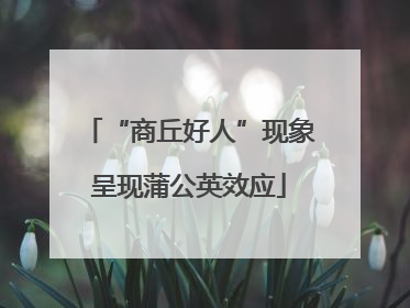 “商丘好人”现象呈现蒲公英效应