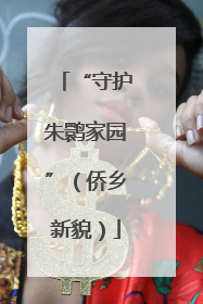“守护朱鹮家园”（侨乡新貌）