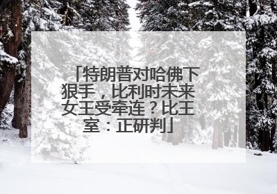 特朗普对哈佛下狠手，比利时未来女王受牵连？比王室：正研判