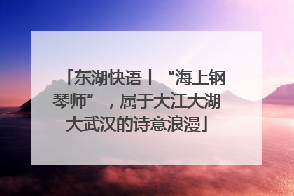 东湖快语丨“海上钢琴师”，属于大江大湖大武汉的诗意浪漫