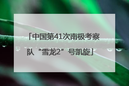 中国第41次南极考察队“雪龙2”号凯旋