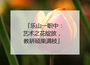 乐山一职中：艺术之花绽放，教研硕果满枝
