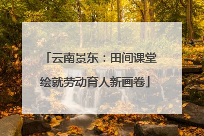 云南景东：田间课堂绘就劳动育人新画卷