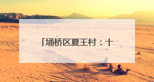 埇桥区夏王村：十年耕耘结出富民瓜