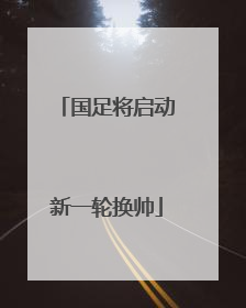 国足将启动新一轮换帅