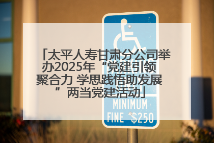 太平人寿甘肃分公司举办2025年“党建引领聚合力 学思践悟助发展”两当党建活动