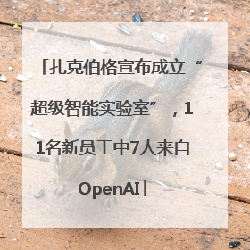 扎克伯格宣布成立“超级智能实验室”，11名新员工中7人来自OpenAI