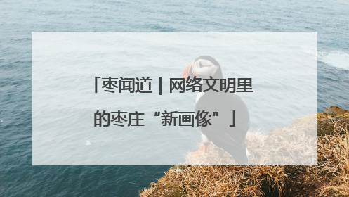 枣闻道｜网络文明里的枣庄“新画像”