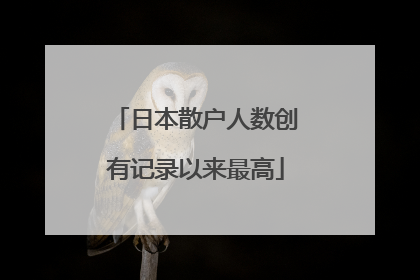 日本散户人数创有记录以来最高