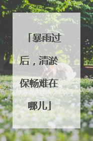 暴雨过后，清淤保畅难在哪儿