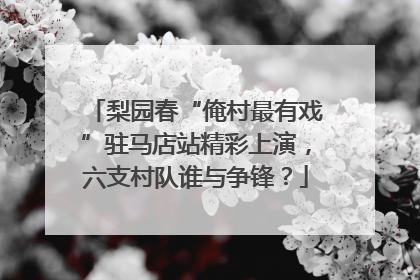 梨园春“俺村最有戏”驻马店站精彩上演，六支村队谁与争锋？