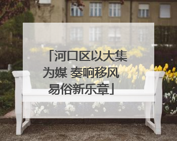 河口区以大集为媒 奏响移风易俗新乐章