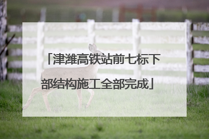 津潍高铁站前七标下部结构施工全部完成