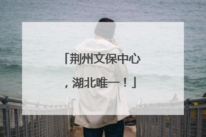 荆州文保中心，湖北唯一！