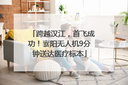 跨越汉江，首飞成功！襄阳无人机9分钟送达医疗标本