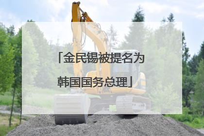 金民锡被提名为韩国国务总理