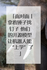 面对面丨拿着锤子找钉子 他们的开源模型让机器人能“上学”了