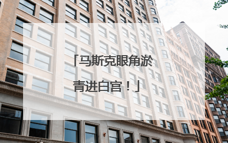 马斯克眼角淤青进白宫！