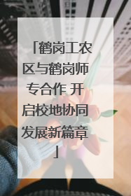 鹤岗工农区与鹤岗师专合作 开启校地协同发展新篇章