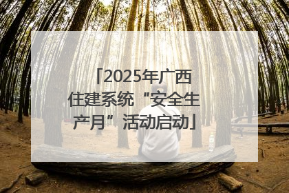 2025年广西住建系统“安全生产月”活动启动