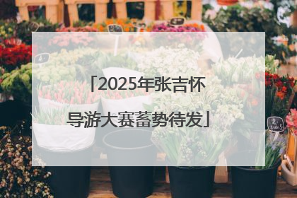 2025年张吉怀导游大赛蓄势待发