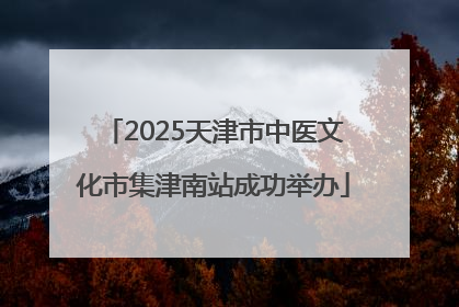 2025天津市中医文化市集津南站成功举办