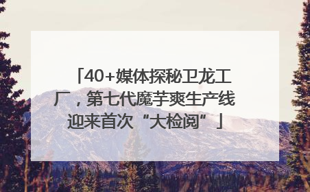 40+媒体探秘卫龙工厂，第七代魔芋爽生产线迎来首次“大检阅”